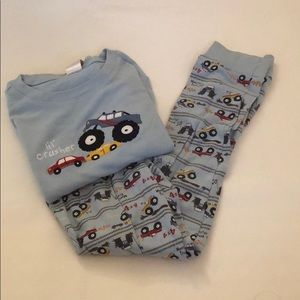 Gymboree monster truck PJ set